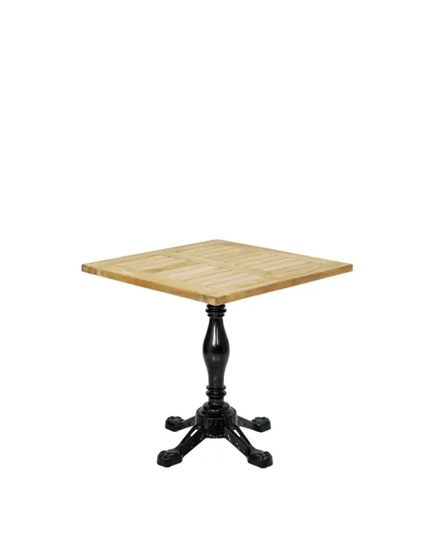 garden table black